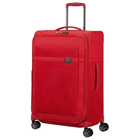 Samsonite Mala de Viagem / Trolley Médio 67cm 4R Exp. AIREA Vermelha | Ref. 92KE000550