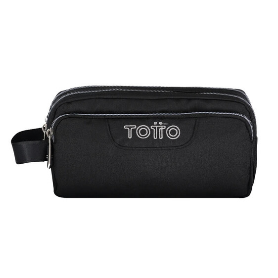 Estojo Escolar Triplo Agapec Totto N01 Preto | Ref. 330.AC52ECO009ZN01