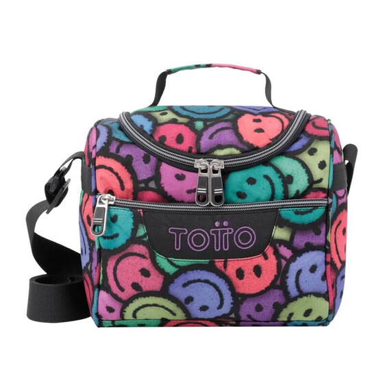 Lancheira Térmica Smileys Pizarra Totto 6JR Multicolor | Ref. 330.AC61ECO002Z6JR