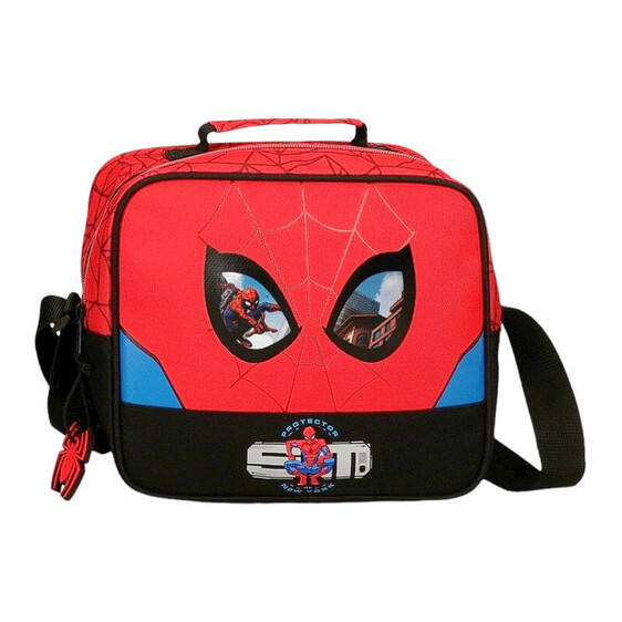 Necessaire Lancheira Spiderman PROTECTOR Vermelho | Ref. 186.2834821