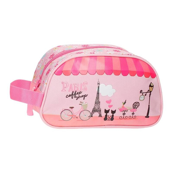 Necessaire Adaptável Roll Road COFFEE SHOP Rosa | Ref. 186.4844421