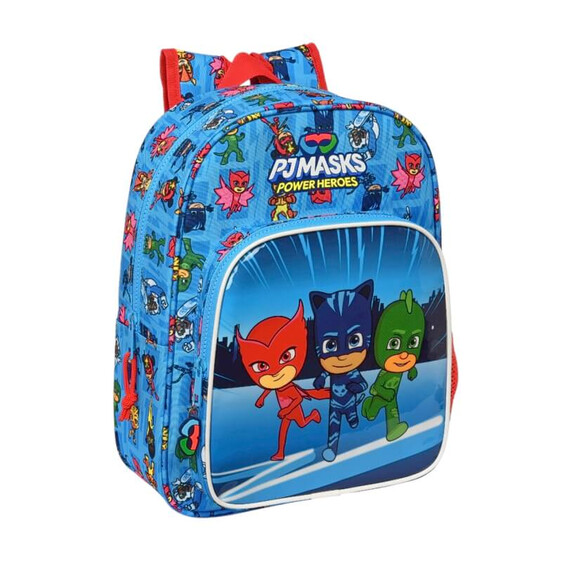 Mochila Infantil Adap. 34cm PJ MASKS Azul | Ref. 248.612386185