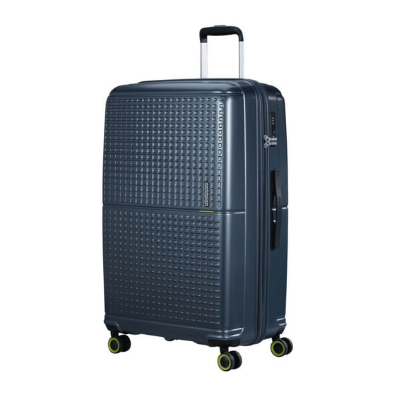 American Tourister Mala de Viagem Grande 77cm 4R GEOPOP Azul | Ref. 92ME100301