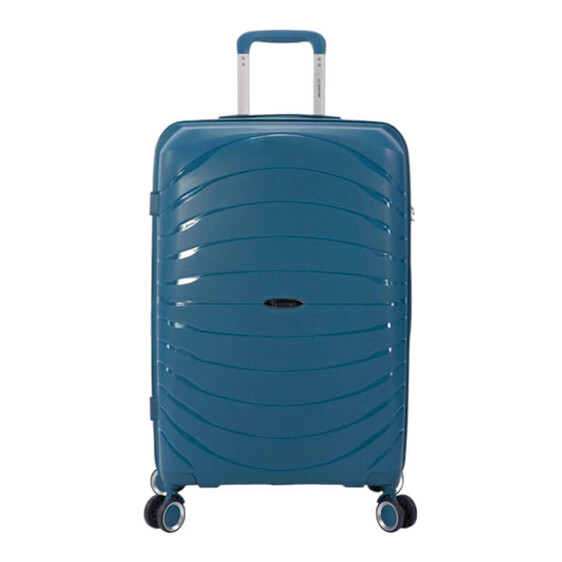 Benzi Mala de Viagem / Trolley Grande 74cm 4R BZ5709 Azul | Ref. 288.BZ5709A-C
