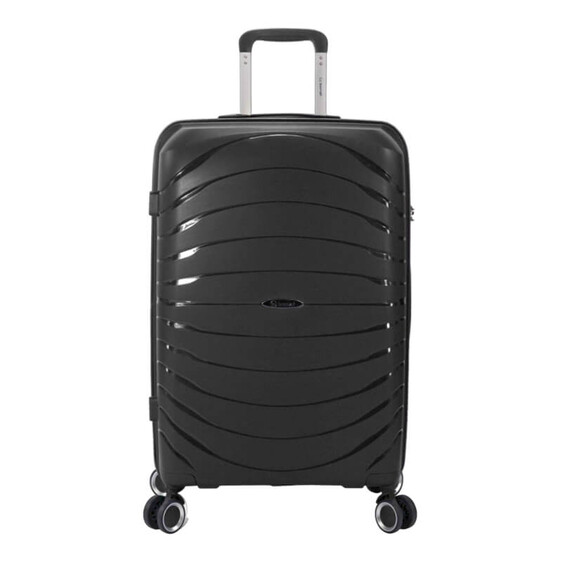 Benzi Mala de Viagem / Trolley Grande 74cm 4R BZ5709 Preto | Ref. 288.BZ5709P-C
