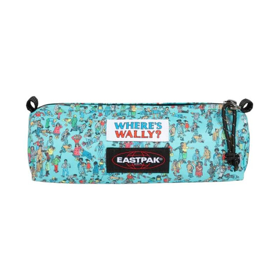 Estojo Escolar Eastpak BENCHMARK SINGLE Wally Pattern Blue | Ref. 267.3722E3