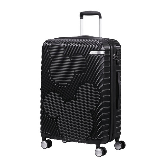 American Tourister Mala de Viagem Média 66cm 4R Exp. MICKEY CLOUDS Preta | Ref. 9259C00209