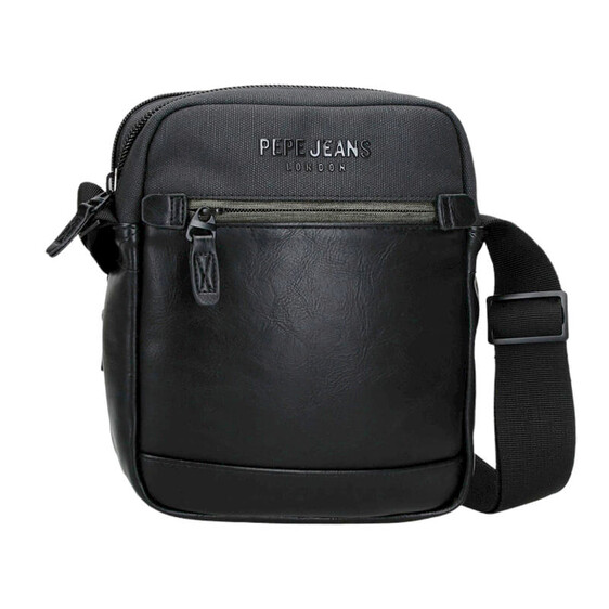 Bolsa de Tiracolo 2C Pepe Jeans GRAYS Preta | Ref. 186.7795531