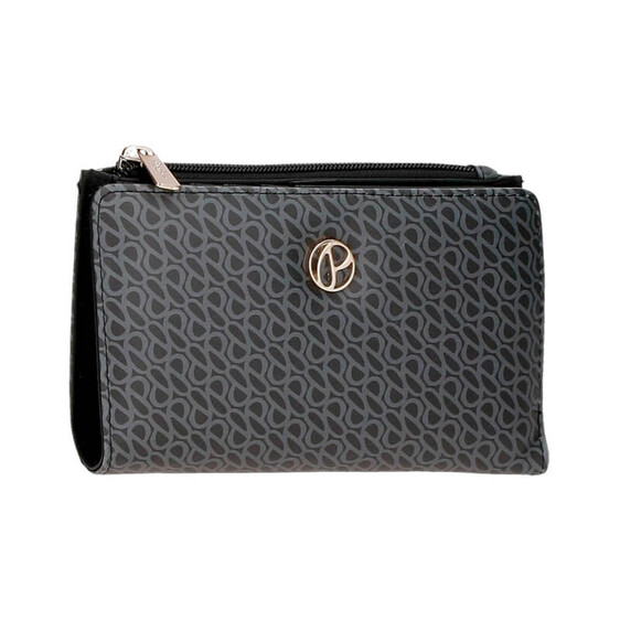 Carteira com Porta-Cartões Pepe Jeans MEGAN Preta | Ref. 186.7728631