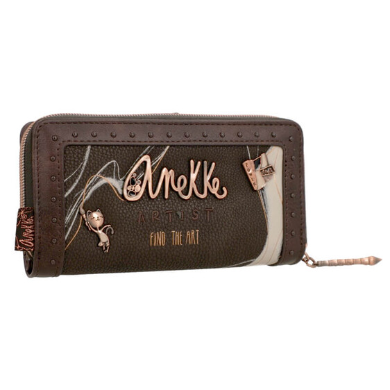 Anekke Carteira Grande RFID Nature Edition SHODŌ Castanha | Ref. 280.37789-911