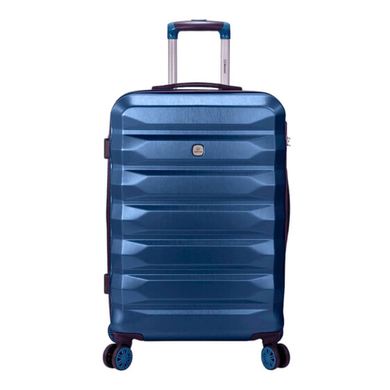 Benzi Mala de Viagem / Trolley Grande 75cm 4 Rodas Exp. BZ5692 Azul | Ref. 288.BZ5682A-C