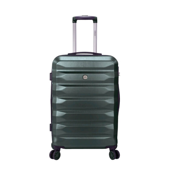 Benzi Mala de Viagem / Trolley Médio 64cm 4 Rodas Exp. BZ5692 Verde Escuro | Ref. 288.BZ5682VD-B