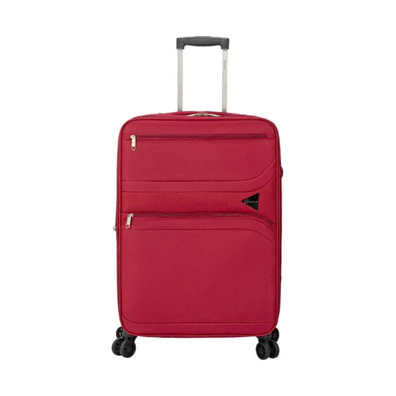 Benzi Mala de Viagem / Trolley Médio 68cm 4 Rodas Exp. BZ5703 Vermelha | Ref. 288.BZ5703V-B