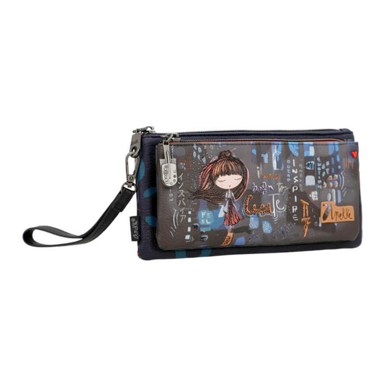 Anekke Bolsa / Porta-Moedas CONTEMPORARY Azul Escuro | Ref. 280.37809-023