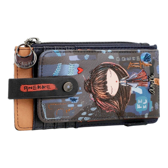 Anekke Porta-Cartões RFID CONTEMPORARY Azul Escuro | Ref. 280.37809-013