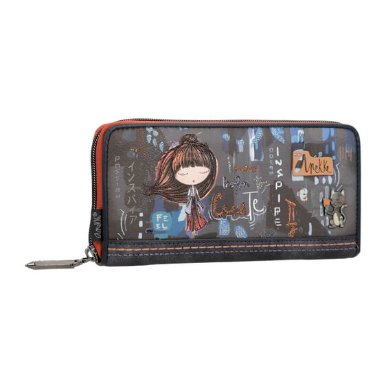 Anekke Carteira de Passaporte RFID CONTEMPORARY Azul Escuro | Ref. 280.37809-915