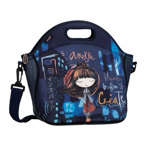 Anekke Saco de Almoço Neoprene CONTEMPORARY Azul Escuro | Ref. 280.37800-722