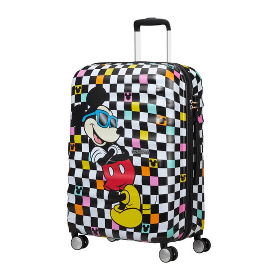 American Tourister Mala Média 67cm 4R MICKEY CHECK Xadrez | Ref. 9231C00429