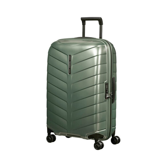 Samsonite Mala de Viagem / Trolley Médio 69cm 4R ATTRIX Verde | Ref. 92KK800314