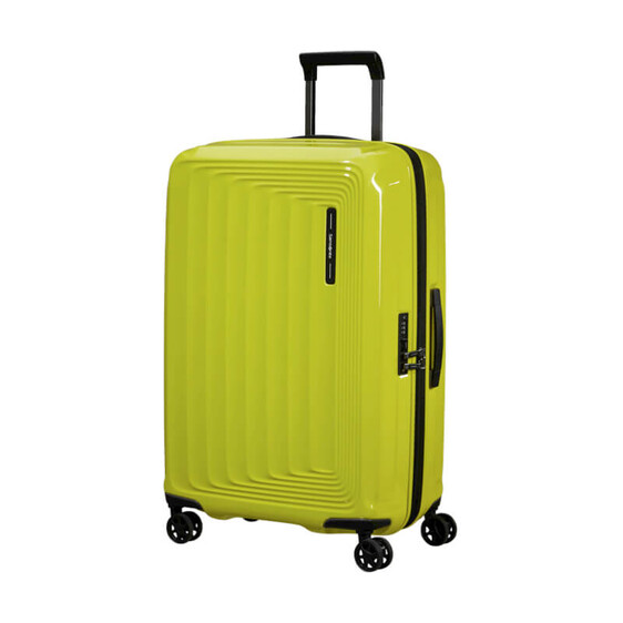 Samsonite Mala de Viagem / Trolley Médio 69cm Exp NUON Lima Metálico | Ref. 92KF000316