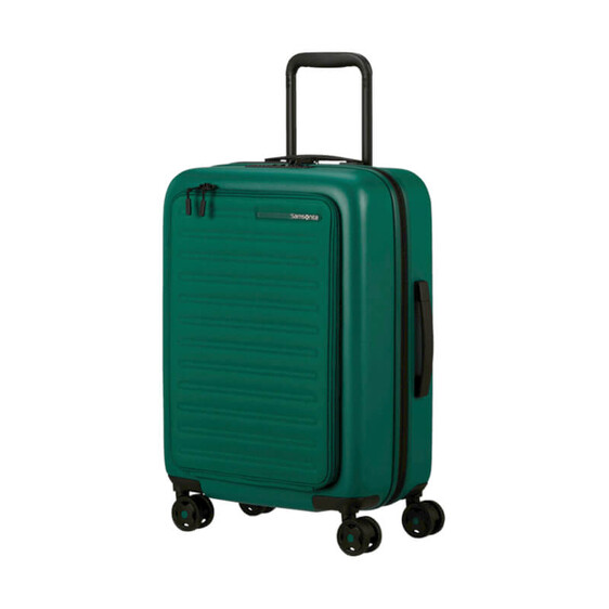 Samsonite Mala de Cabine / Trolley 55cm 4R Exp STACKD Easy Verde Selva | Ref. 92KF100504