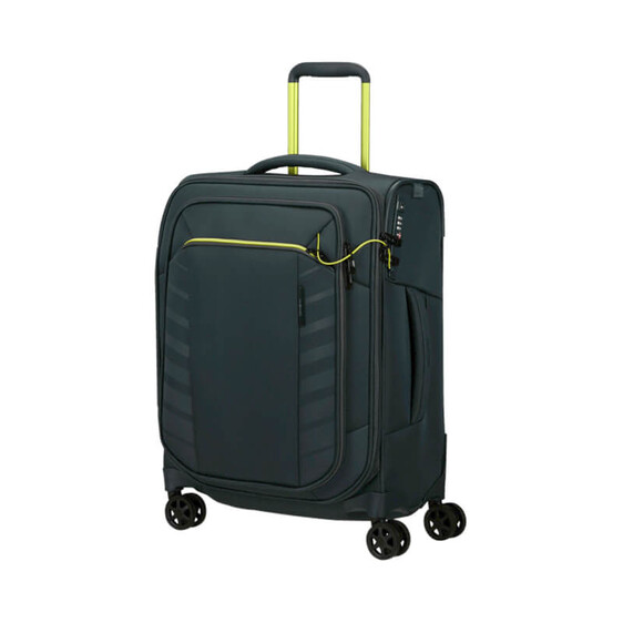 Samsonite Mala de Cabine / Trolley 55cm 4R RESPARK Verde Urbano | Ref. 92KJ300424