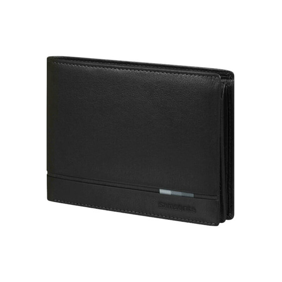 Samsonite Carteira de Homem Horizontal 10CC FLAGGED 2.0 SLG Preta | Ref. 92KM704709