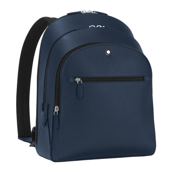 Mochila Média 3 Compart. Montblanc SARTORIAL Azul Escuro | Ref. 238.131716