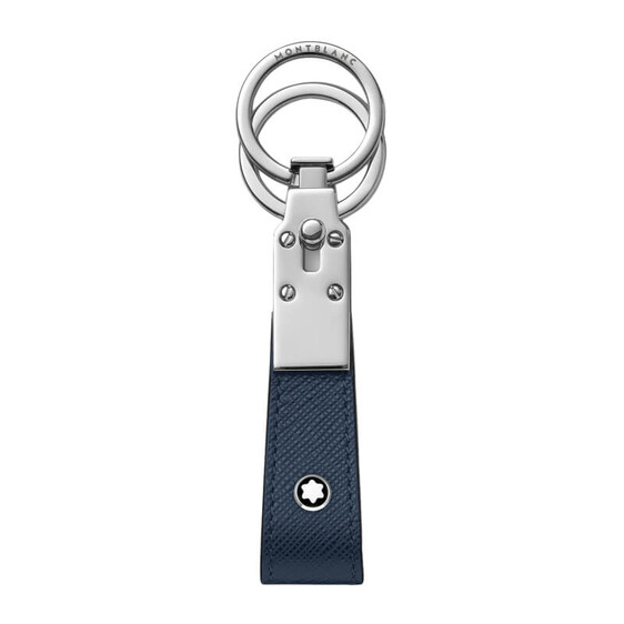 Porta-Chaves Duplo Anel MONTBLANC Sartorial Azul Escuro | Ref. 238.131735