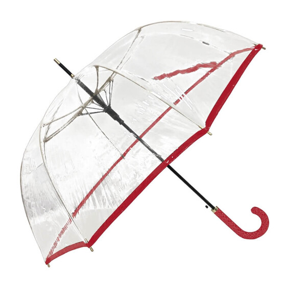 Guarda-Chuva Senhora Comprido Transp. Aut. 61/8 PIERRE CARDIN Vermelho | Ref. 241.74221VM