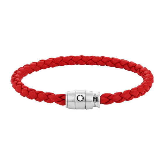 Pulseira de Homem com Anéis Montblanc 63mm Vermelha | Ref. 238.130902