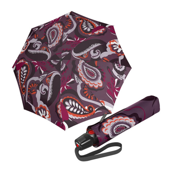 Guarda-Chuva Knirps Dobrável T.200 Médio Duomatic Romi Roxo | Ref. 300.9532008297