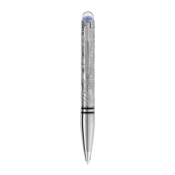 Ballpoint Montblanc StarWalker SpaceBlue Metal Prateada | Ref. 238.130221