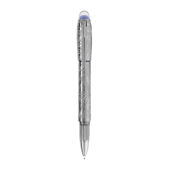 Fineliner Montblanc StarWalker SpaceBlue Metal Prateada | Ref. 238.130220
