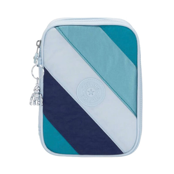Estojo Escolar Kipling 100 PENS Blue Mix Block | Ref. 187.40KI2974N20