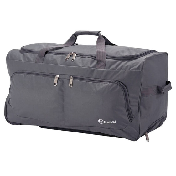 BENZI Saco de Viagem c/ Rodas 74cm BZ5677 Cinza | Ref. 288.BZ5677C