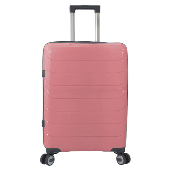 DIAMOND Mala de Viagem / Trolley Grande 76cm 4 Rodas DM5745 Rosa | Ref. 288.DM5745R-C