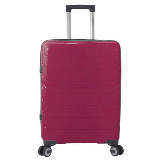 DIAMOND Mala de Viagem / Trolley Grande 76cm 4 Rodas DM5745 Vermelha | Ref. 288.DM5745VM-C