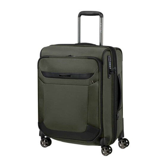 SAMSONITE Mala de Cabine / Trolley 55cm 4R Exp. Pro-DLX 6 Verde | Ref. 92KM201504