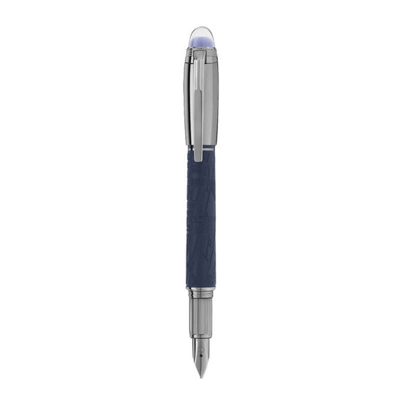 Caneta-tinteiro MONTBLANC (M) StarWalker SpaceBlue Doué Azul | Ref. 238.130215