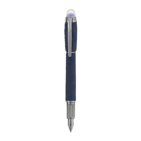 Caneta-tinteiro MONTBLANC (M) StarWalker SpaceBlue Resin Azul | Ref. 238.130211