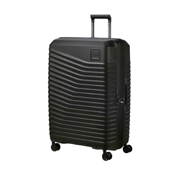 SAMSONITE Mala de Viagem / Trolley Grande 75cm 4R Exp. Intuo Preta | Ref. 92KL900309