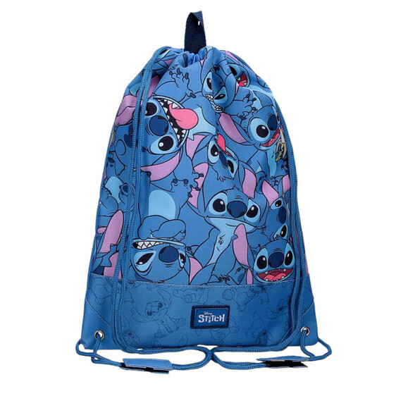 Mochila Saco STITCH Happy Azul | Ref. 186.4383842