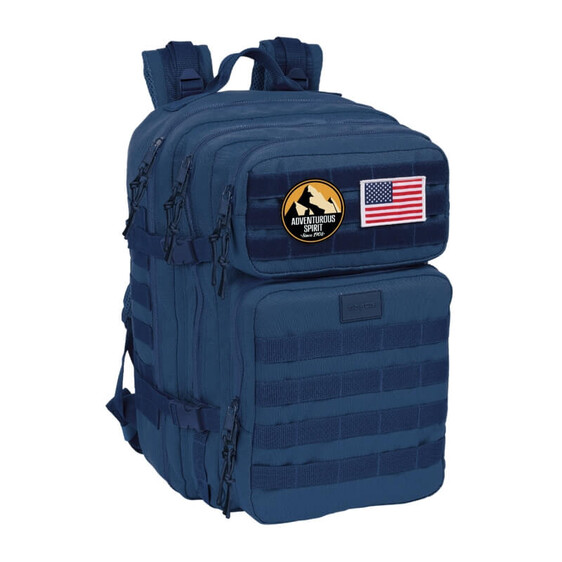 Mochila Militar para Portátil 15.6” SAFTA Basic Azul Marinho | Ref. 248.642335555