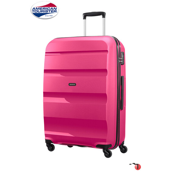 American Tourister Trolley de Viagem Grande com 4 rodas 75 cm Bon Air (Hot Pink)