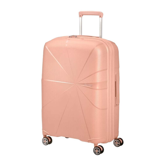 AMERICAN TOURISTER Mala de Viagem Média 67cm 4R Exp. StarVibe Pêssego | Ref. 92MD500376