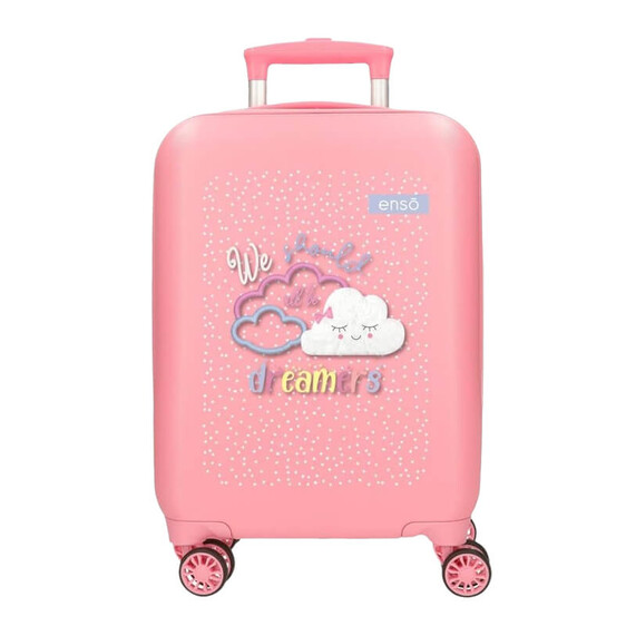 Mala de Cabine / Trolley 50cm 4 Rodas ENSO Dreamers Rosa | Ref. 186.9691323