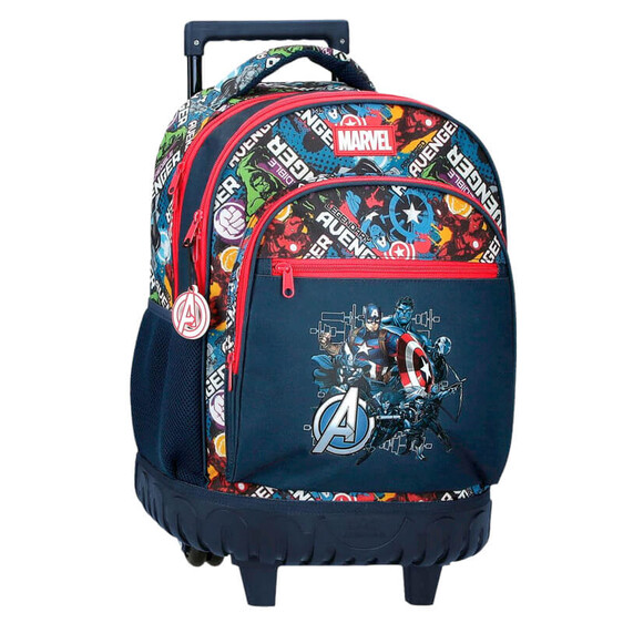 Mochila Escolar Compacta 2R AVENGERS Legendary Azul Escuro | Ref. 186.2992921