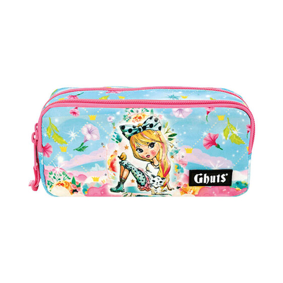 GHUTS Estojo Escolar Duplo GH225 P04 Lovely Clouds 2252404 | Ref. 294.2422504
