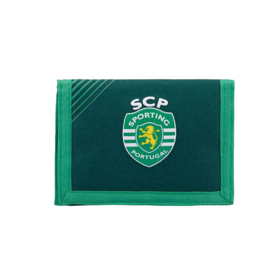 Carteira c/ Velcro SPORTING 87122 Verde | Ref. 254.SCP87122